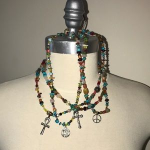 Real Stone Summer necklaces ☀️